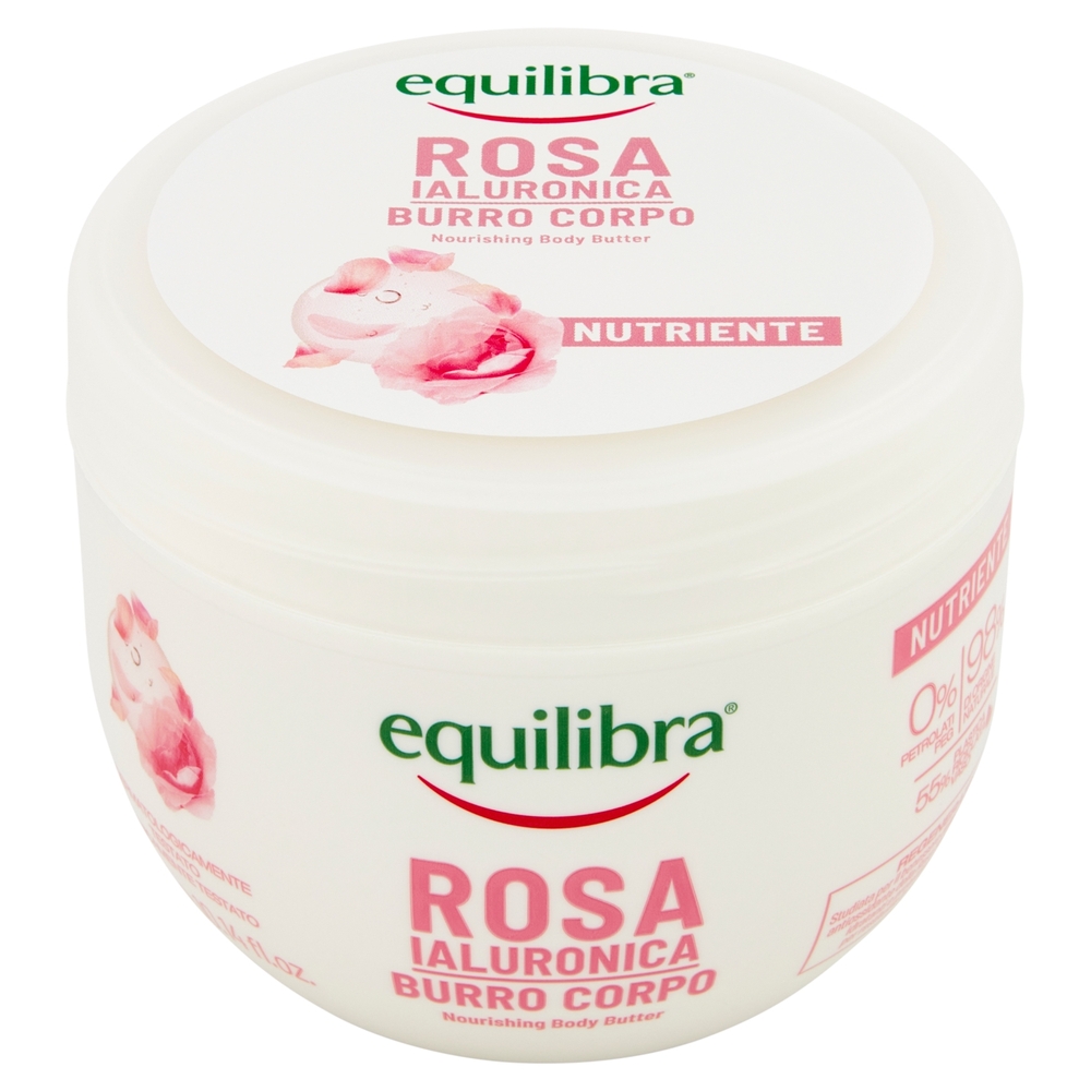 equilibra Rosa Ialuronica Burro Corpo Nutriente 300 ml
